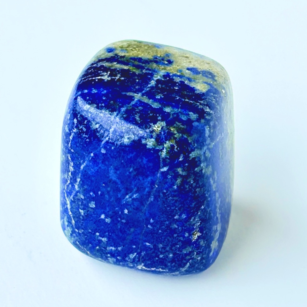 Gemstone Lapis Lazuli Large Tumbled Natural Stone Blue Positive Energy Crystals